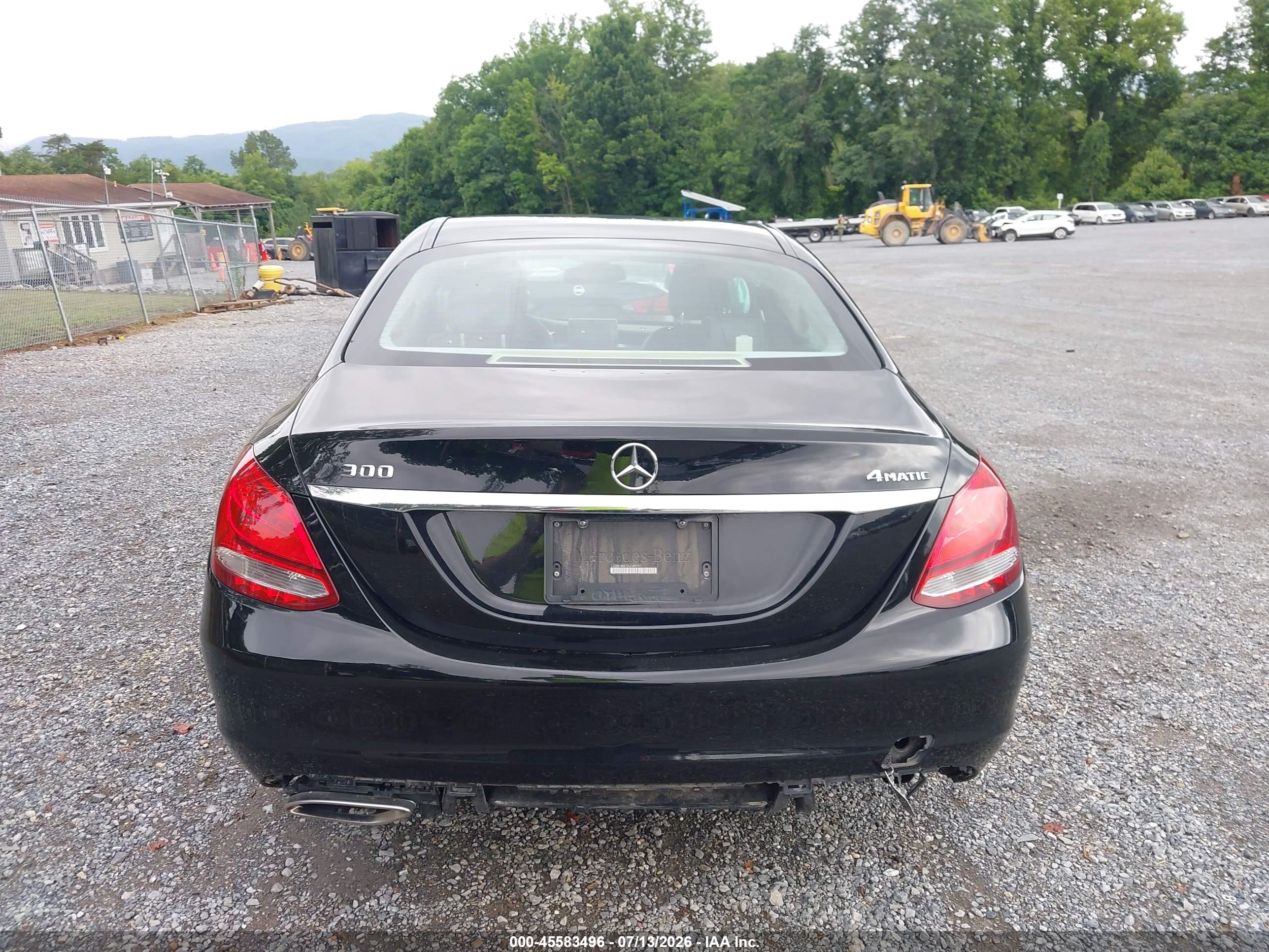 2016 MERCEDES-BENZ C 300 4MATIC