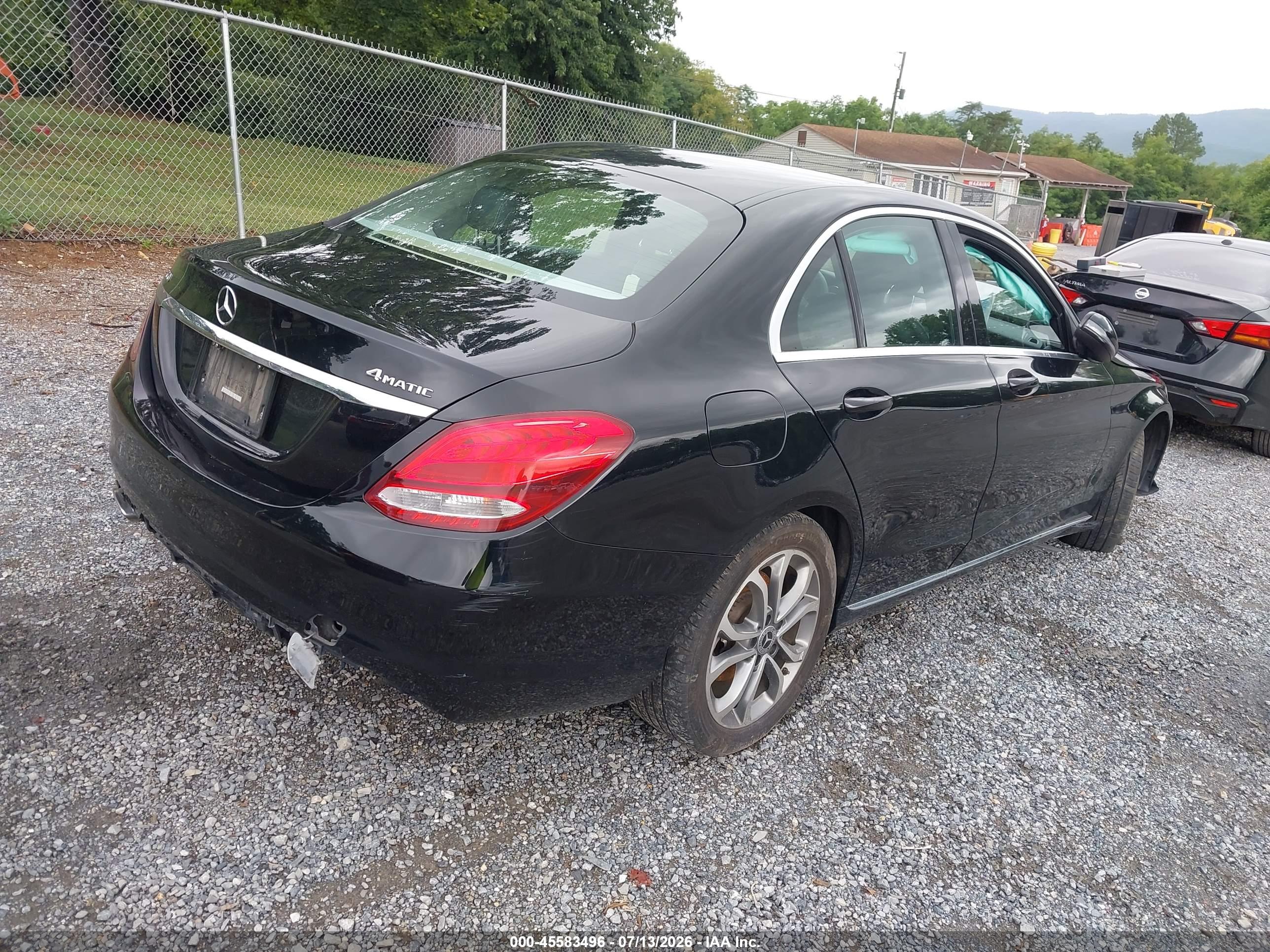 2016 MERCEDES-BENZ C 300 4MATIC