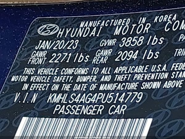2023 HYUNDAI ELANTRA SEL