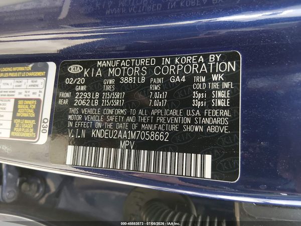 2021 KIA SELTOS S