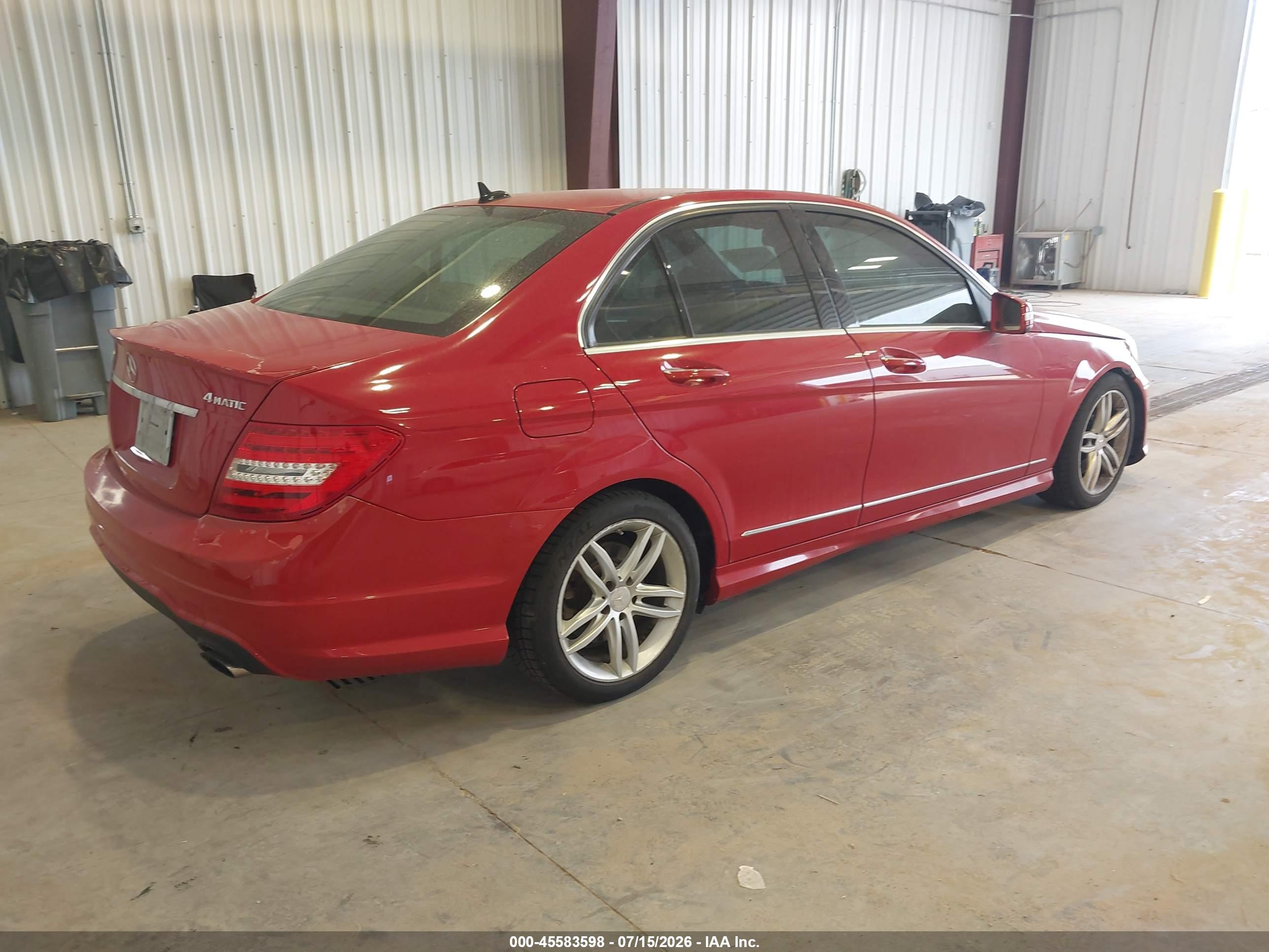 2013 MERCEDES-BENZ C 300 SPORT 4MATIC