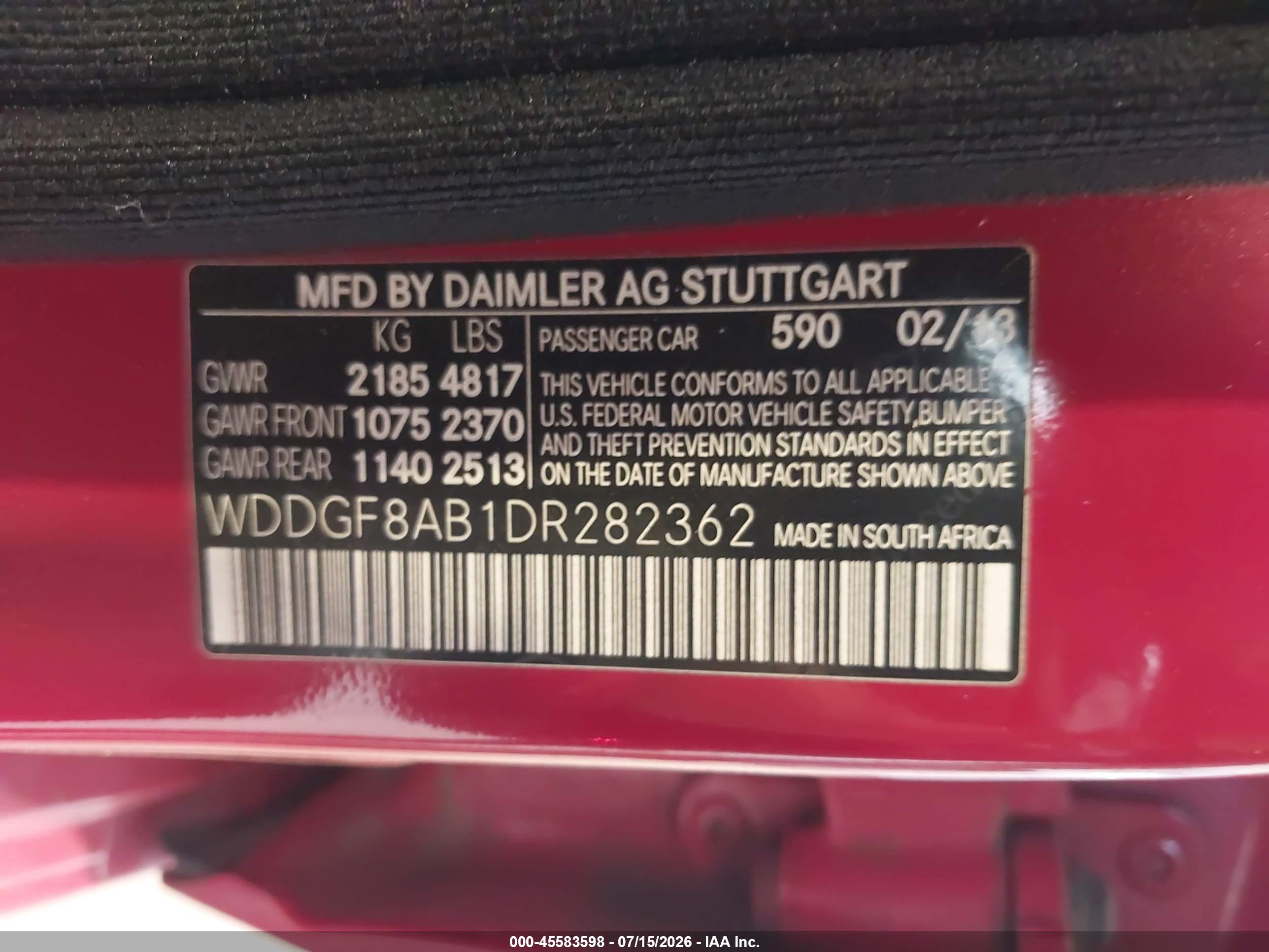 2013 MERCEDES-BENZ C 300 SPORT 4MATIC