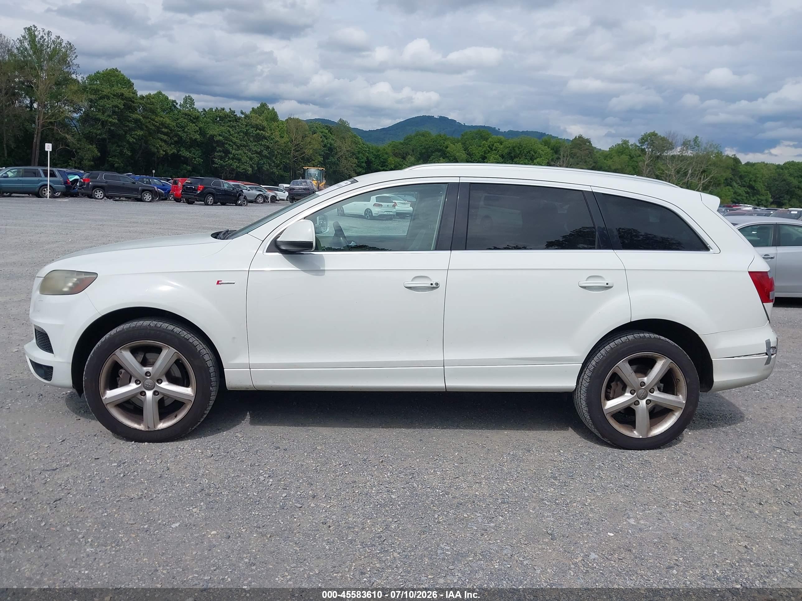2014 AUDI Q7 3.0T S LINE PRESTIGE