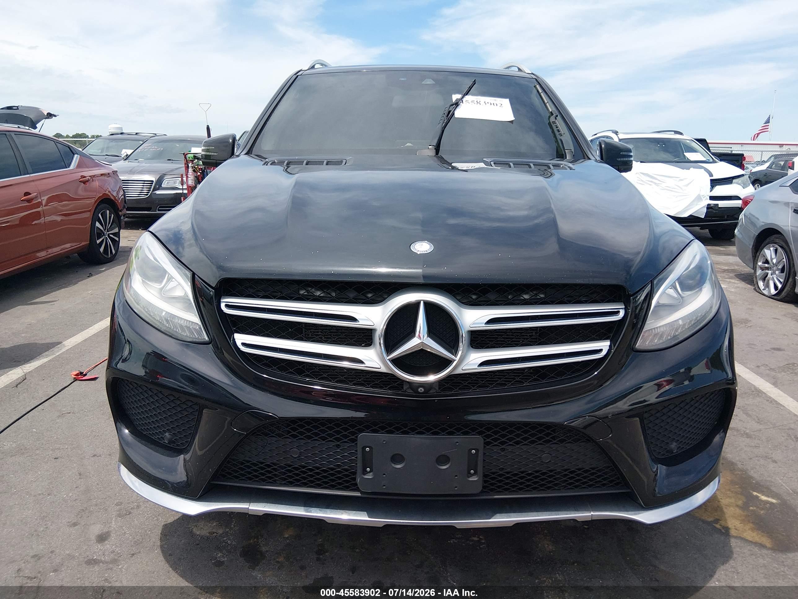 2016 MERCEDES-BENZ GLE 400 4MATIC