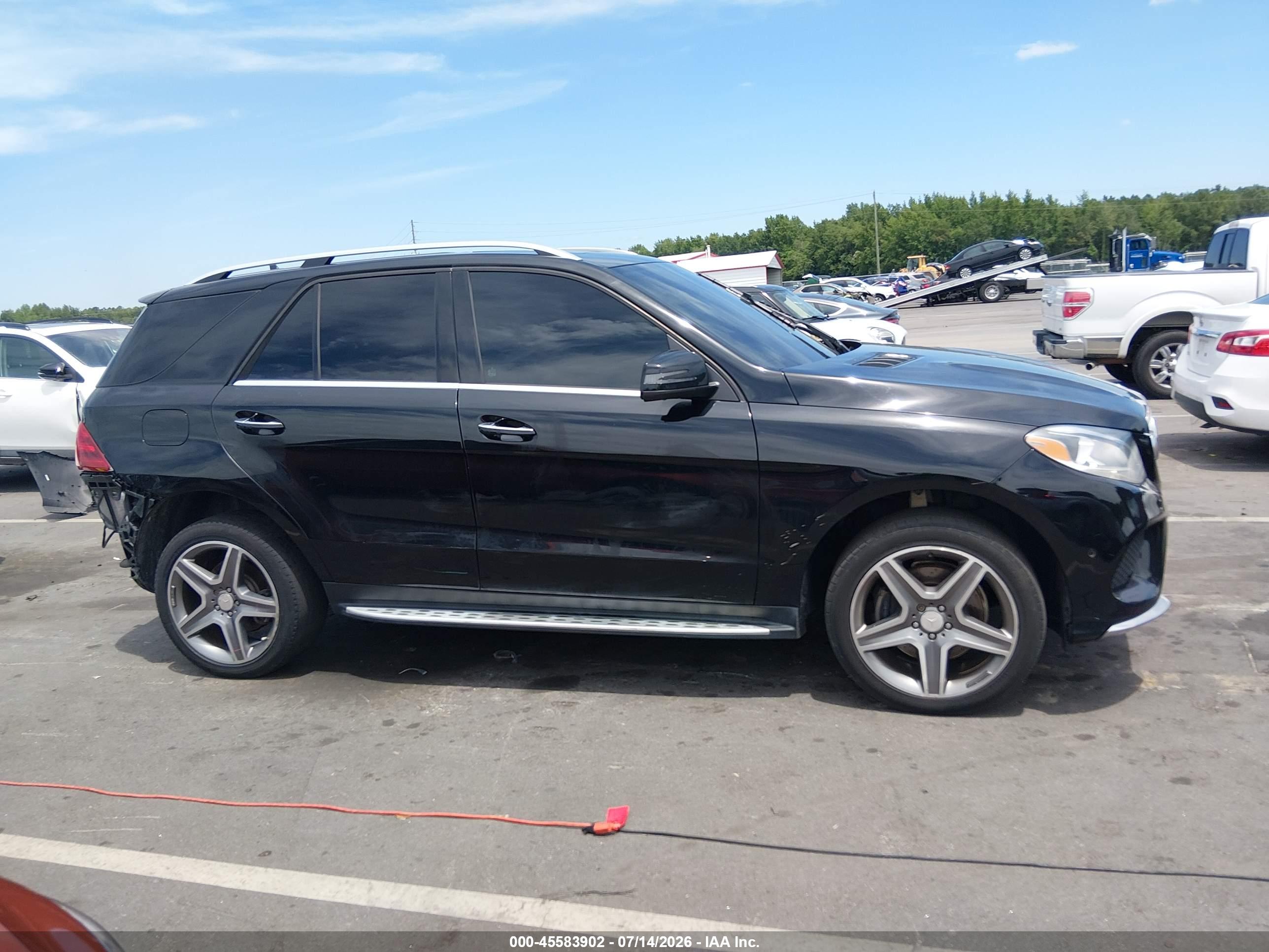 2016 MERCEDES-BENZ GLE 400 4MATIC