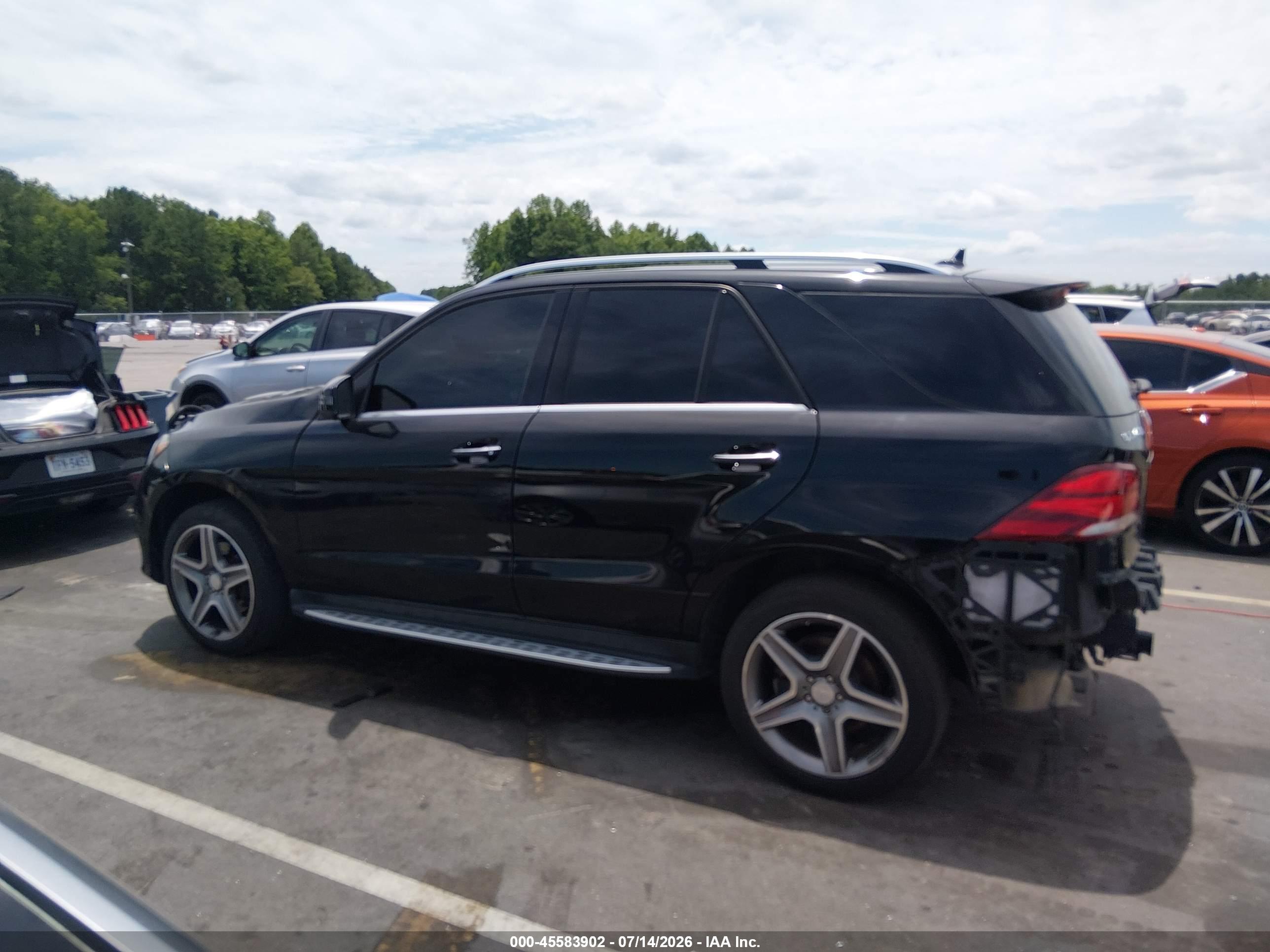 2016 MERCEDES-BENZ GLE 400 4MATIC