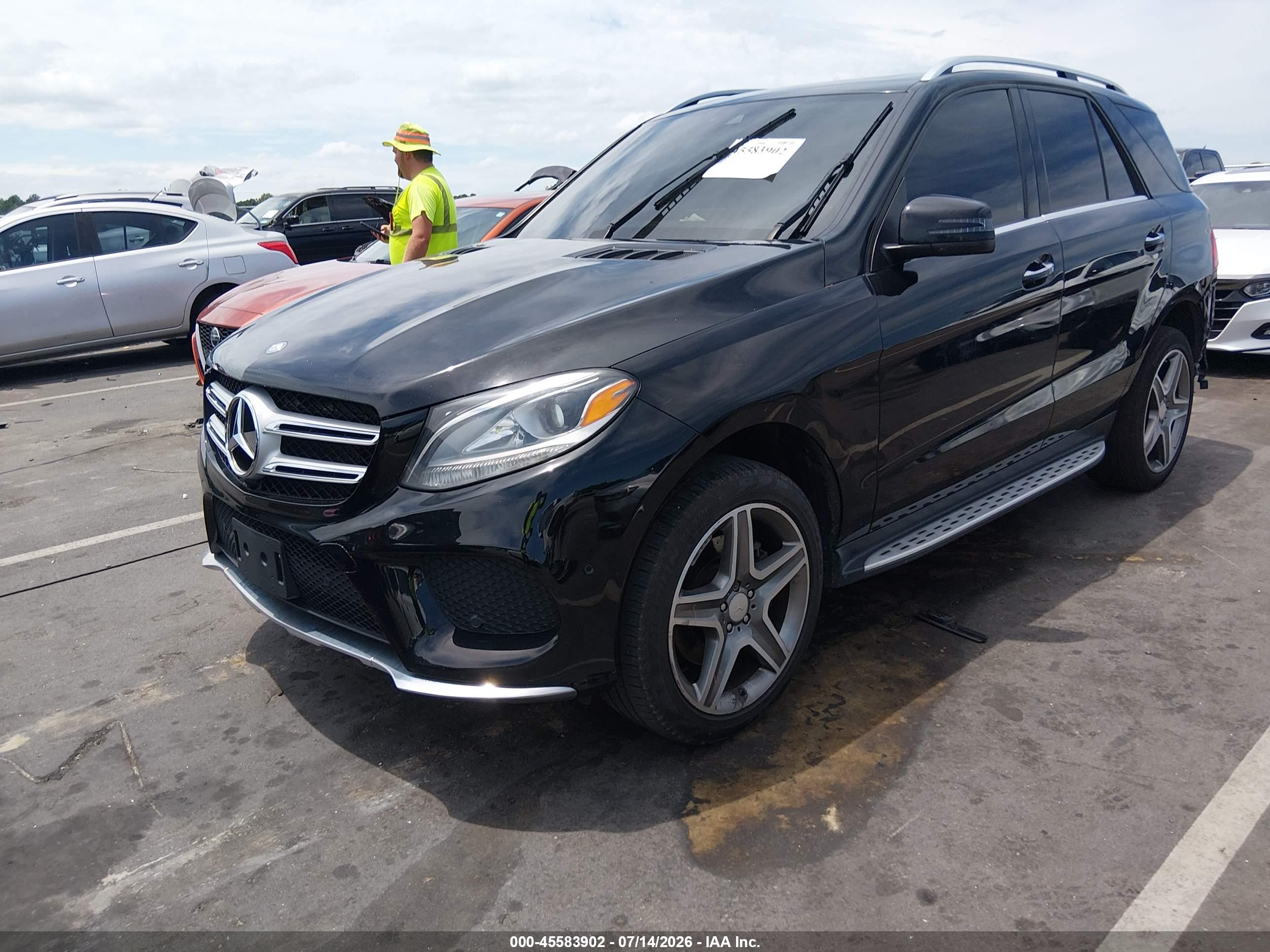 2016 MERCEDES-BENZ GLE 400 4MATIC