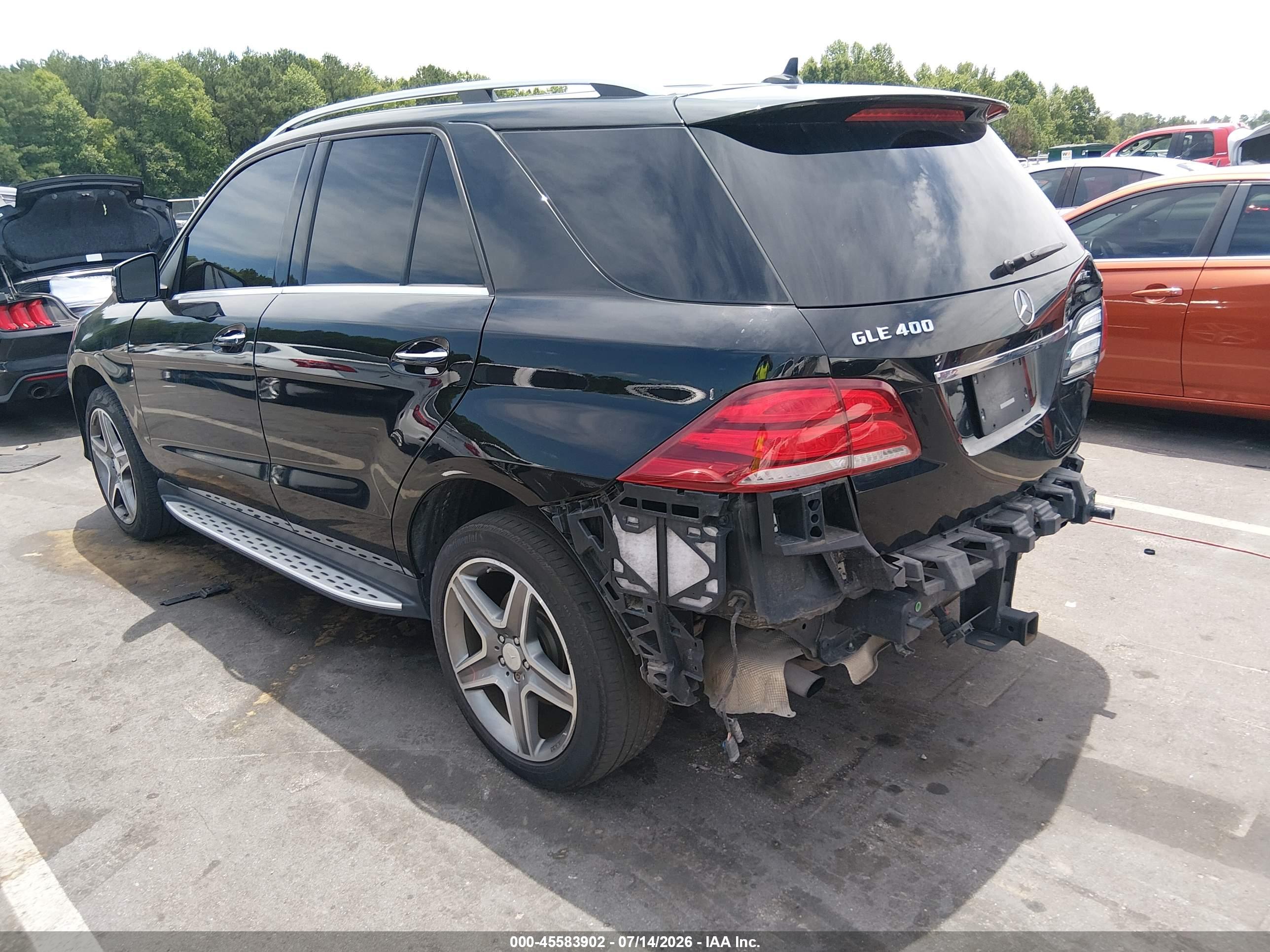 2016 MERCEDES-BENZ GLE 400 4MATIC