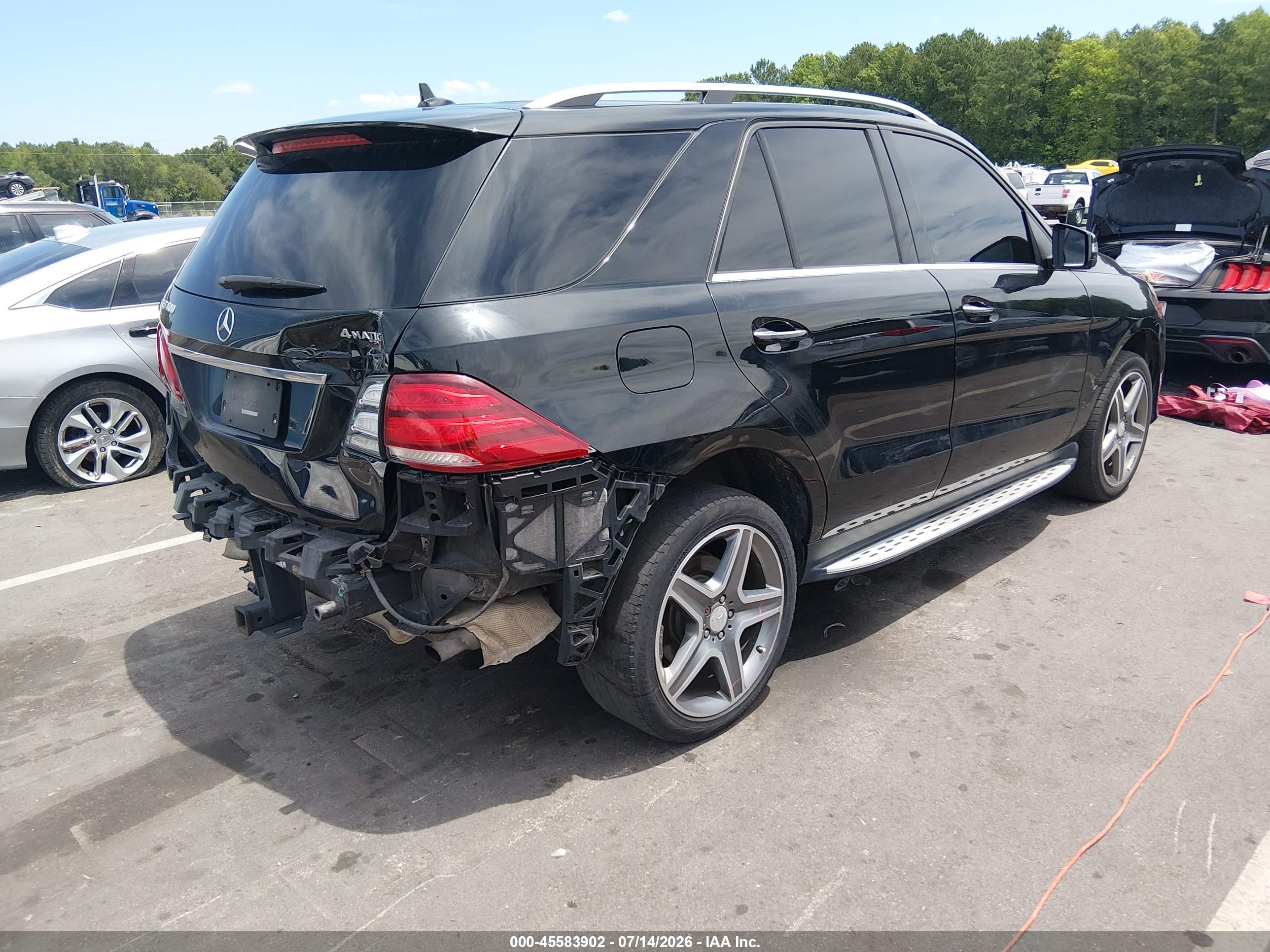 2016 MERCEDES-BENZ GLE 400 4MATIC