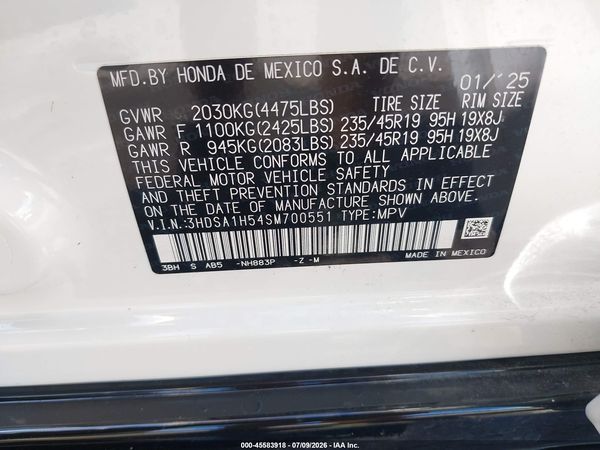 2025 ACURA ADX A-SPEC