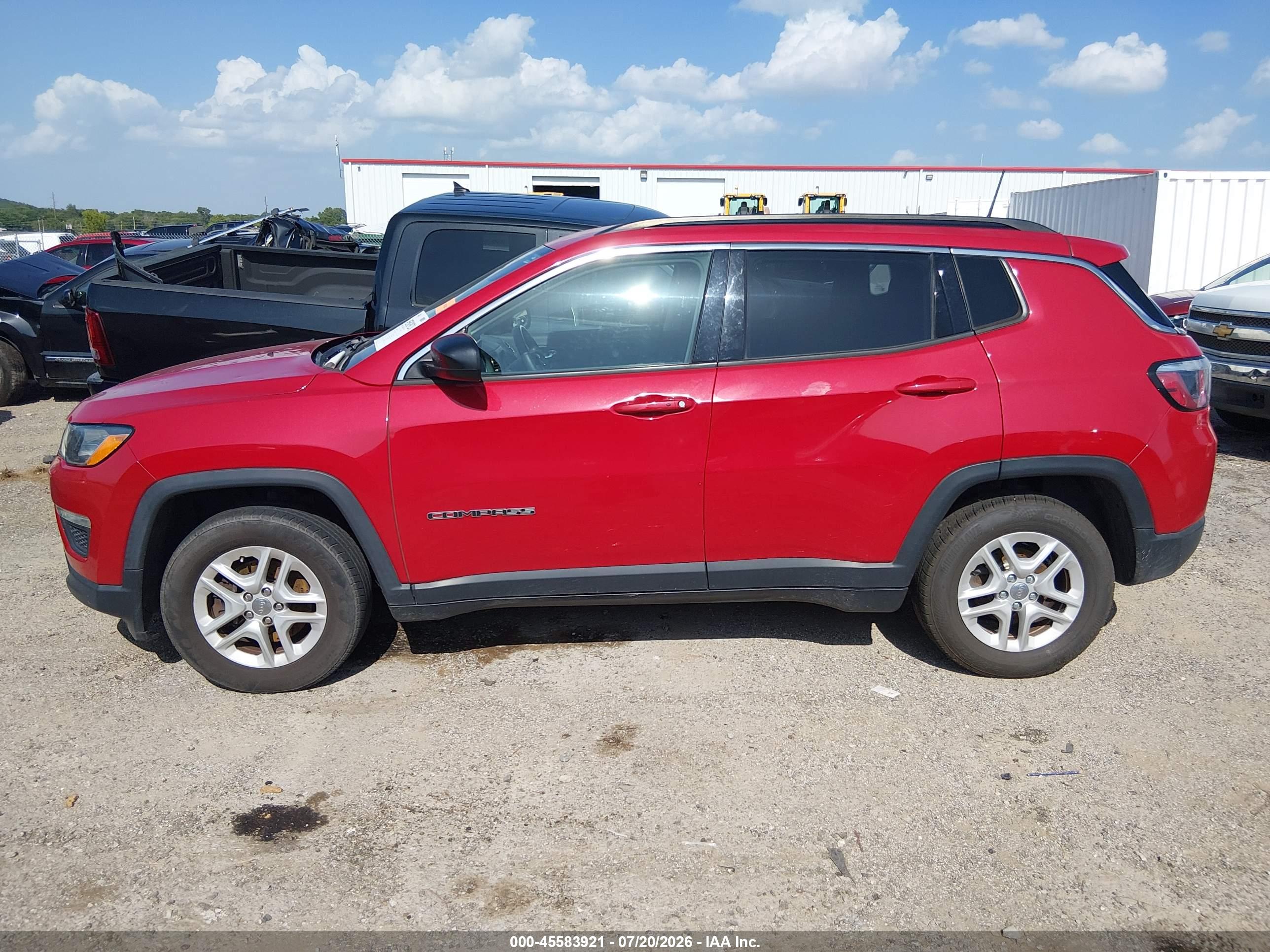 2019 JEEP COMPASS SPORT FWD