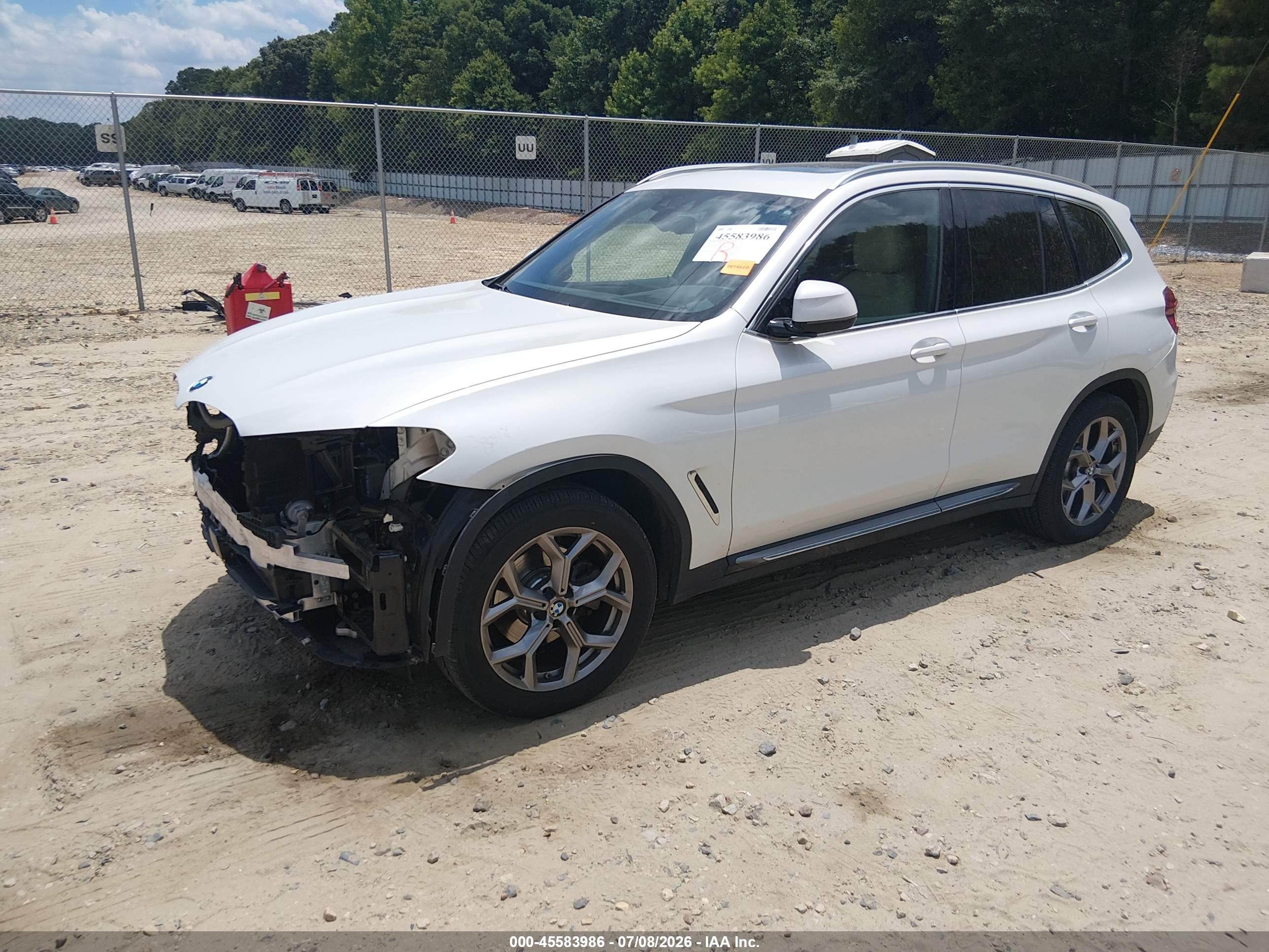 2020 BMW X3 XDRIVE30I
