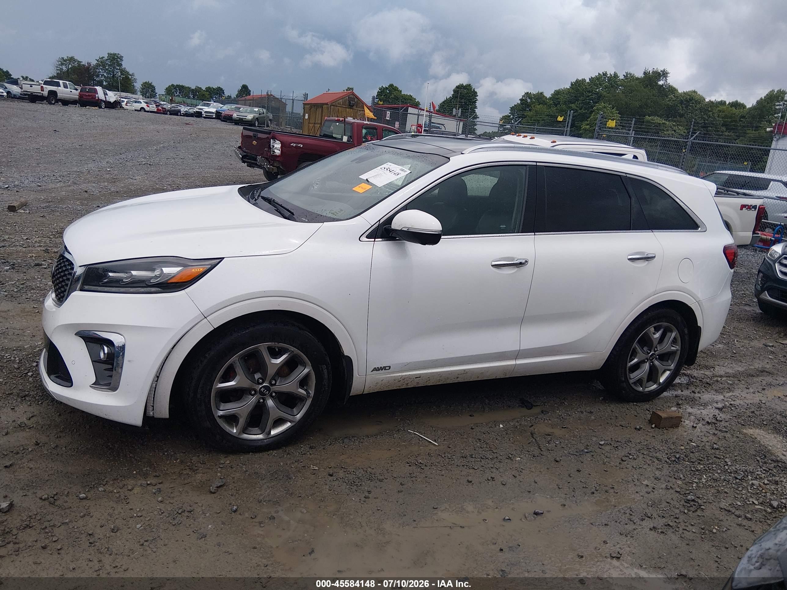 2019 KIA SORENTO 3.3L SX