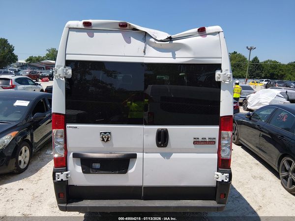 2022 RAM PROMASTER 2500 HIGH ROOF 159 WB