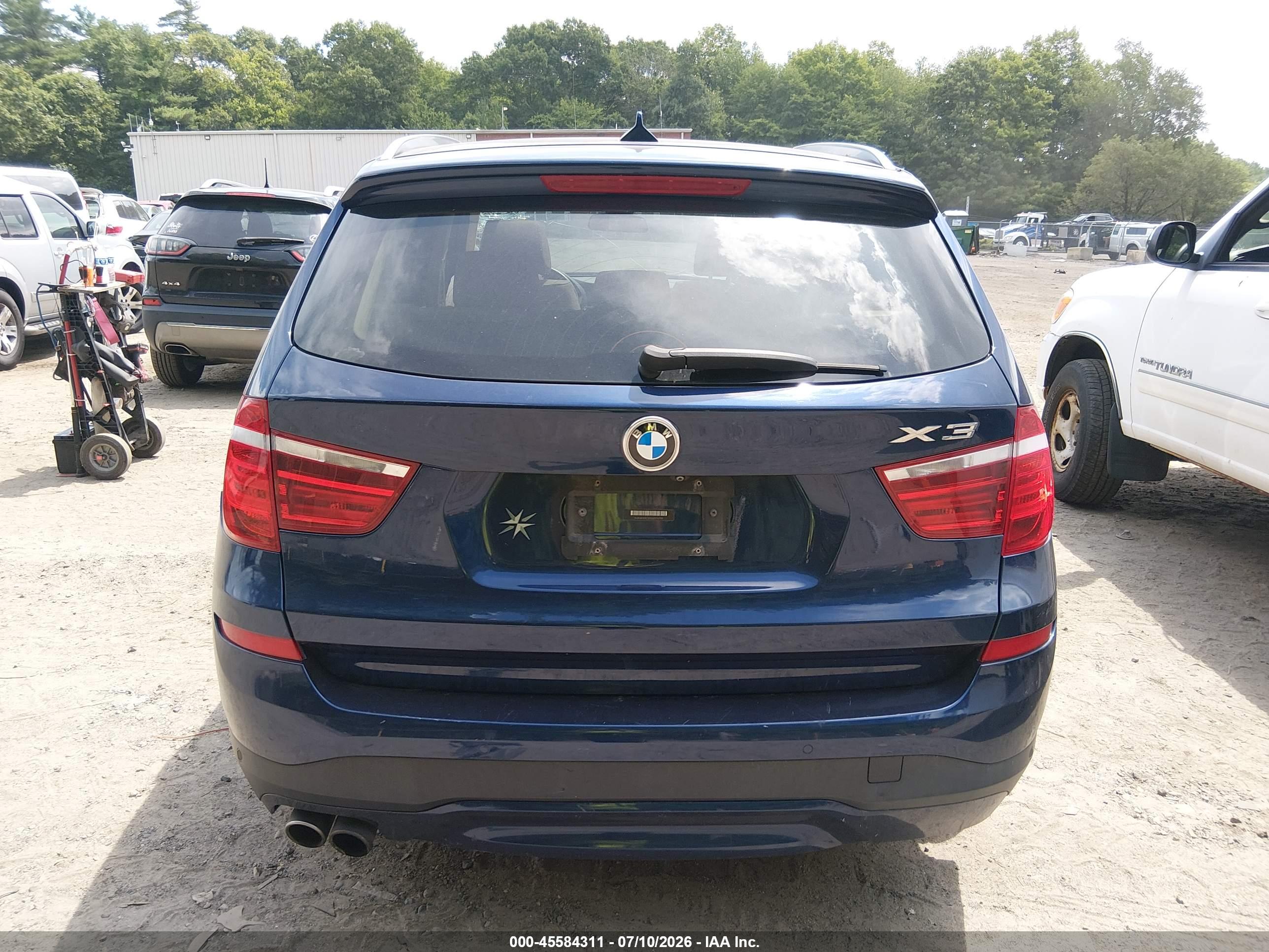 2016 BMW X3 XDRIVE28I