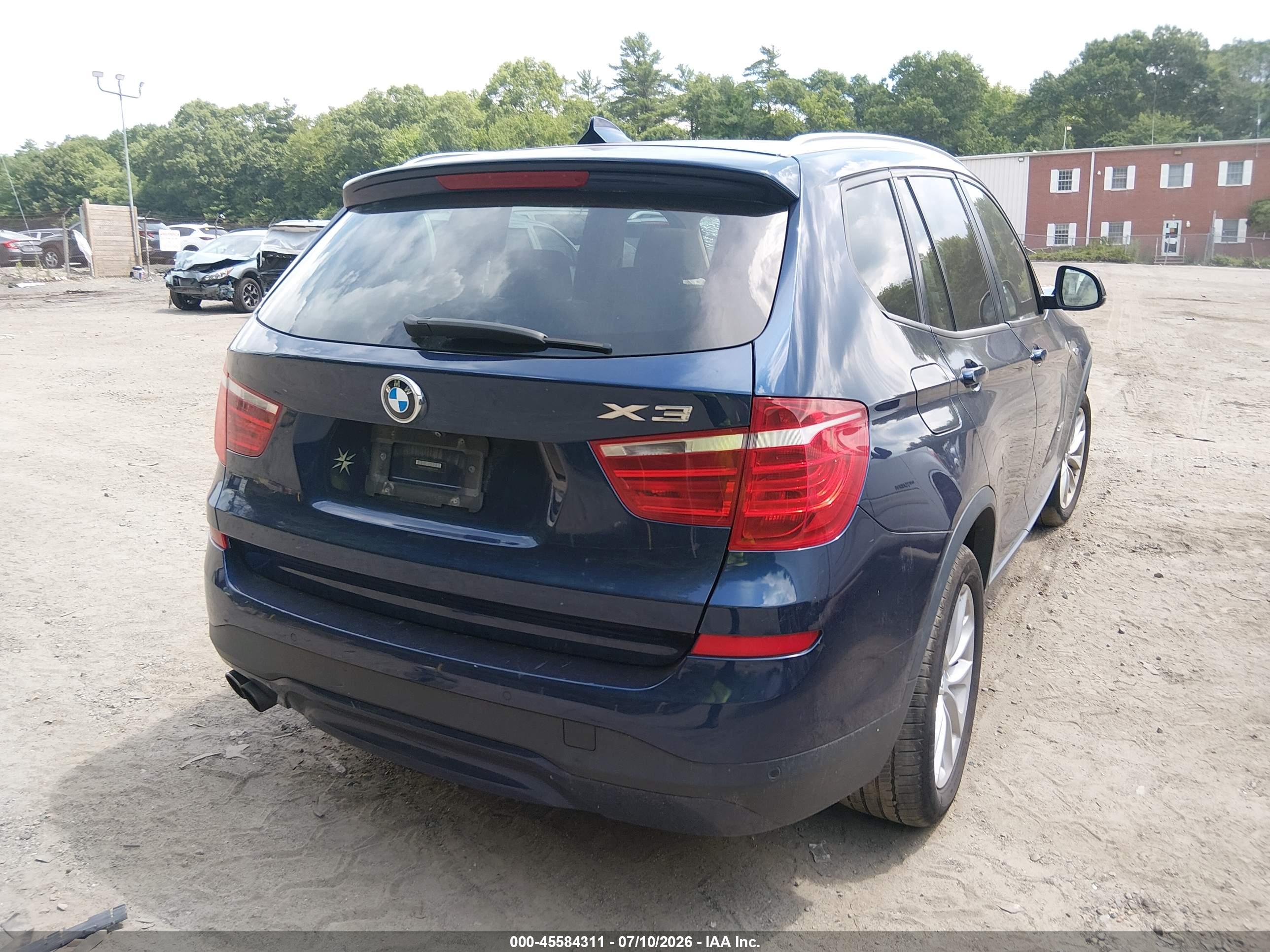 2016 BMW X3 XDRIVE28I