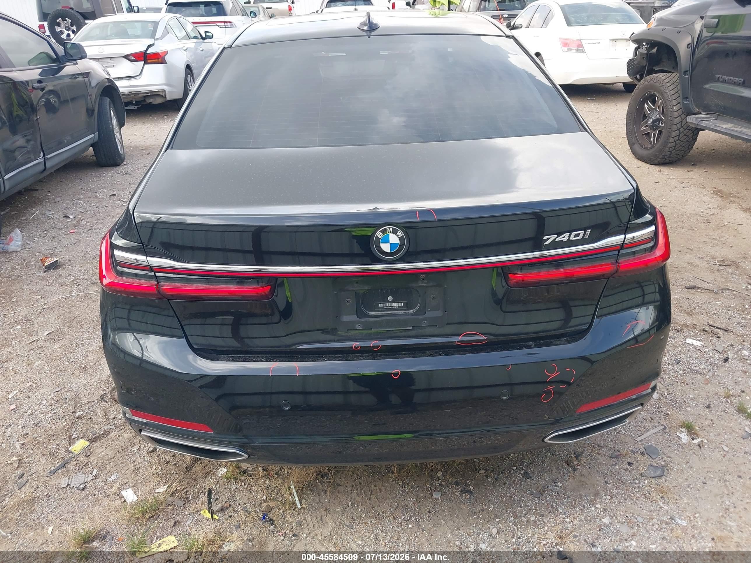2020 BMW 740I