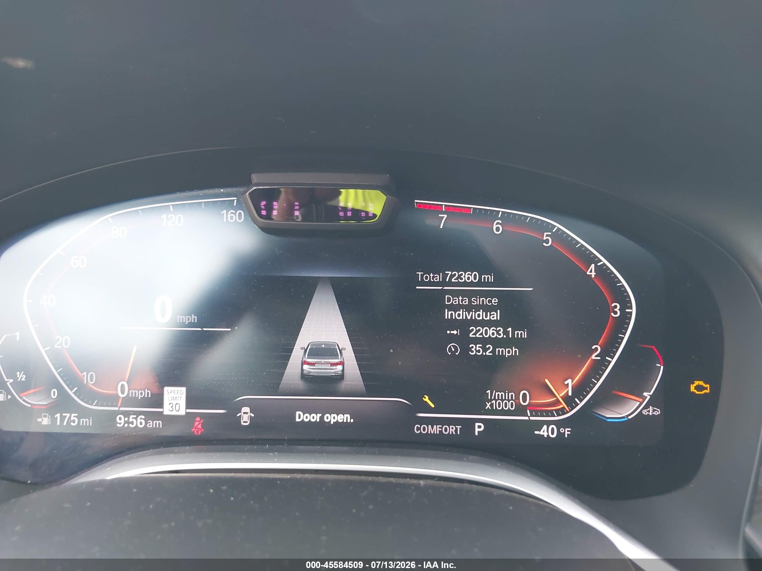 2020 BMW 740I