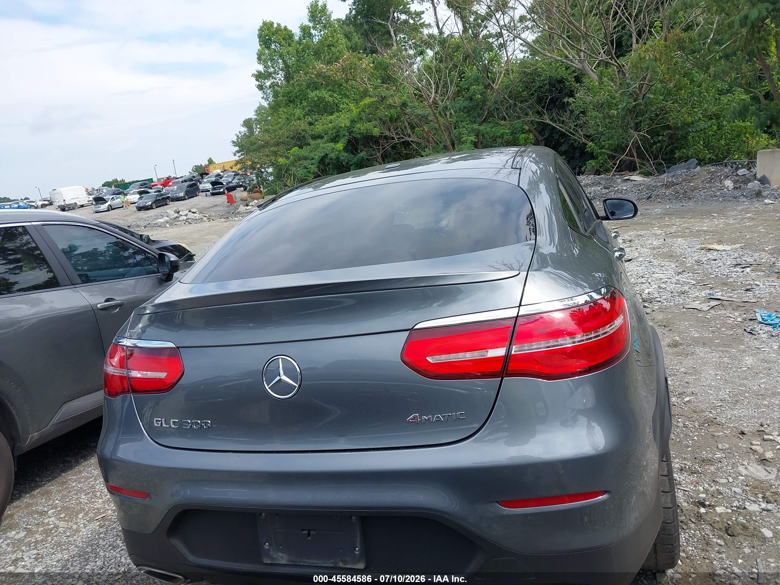 2019 MERCEDES-BENZ GLC 300 COUPE 4MATIC