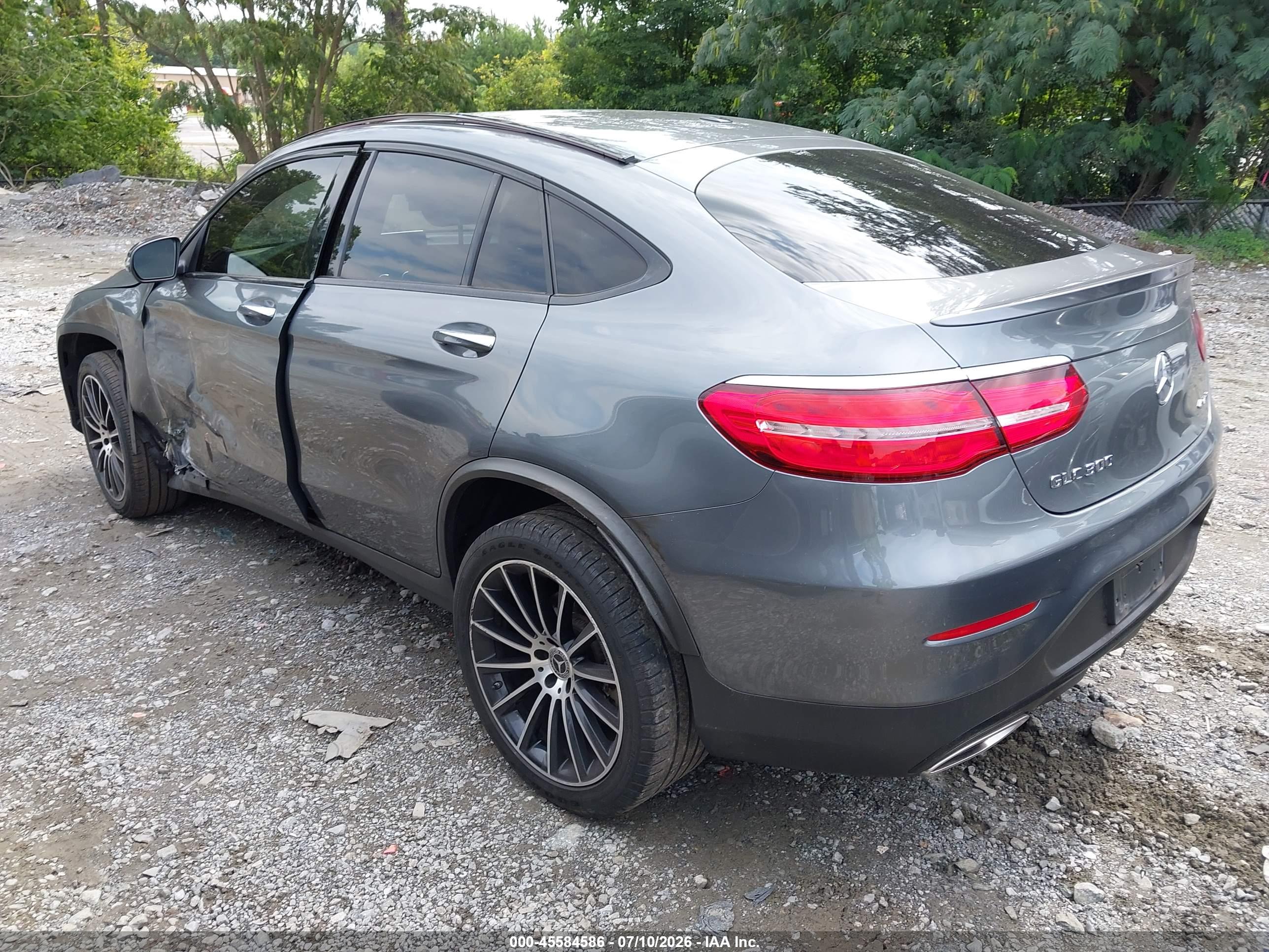 2019 MERCEDES-BENZ GLC 300 COUPE 4MATIC