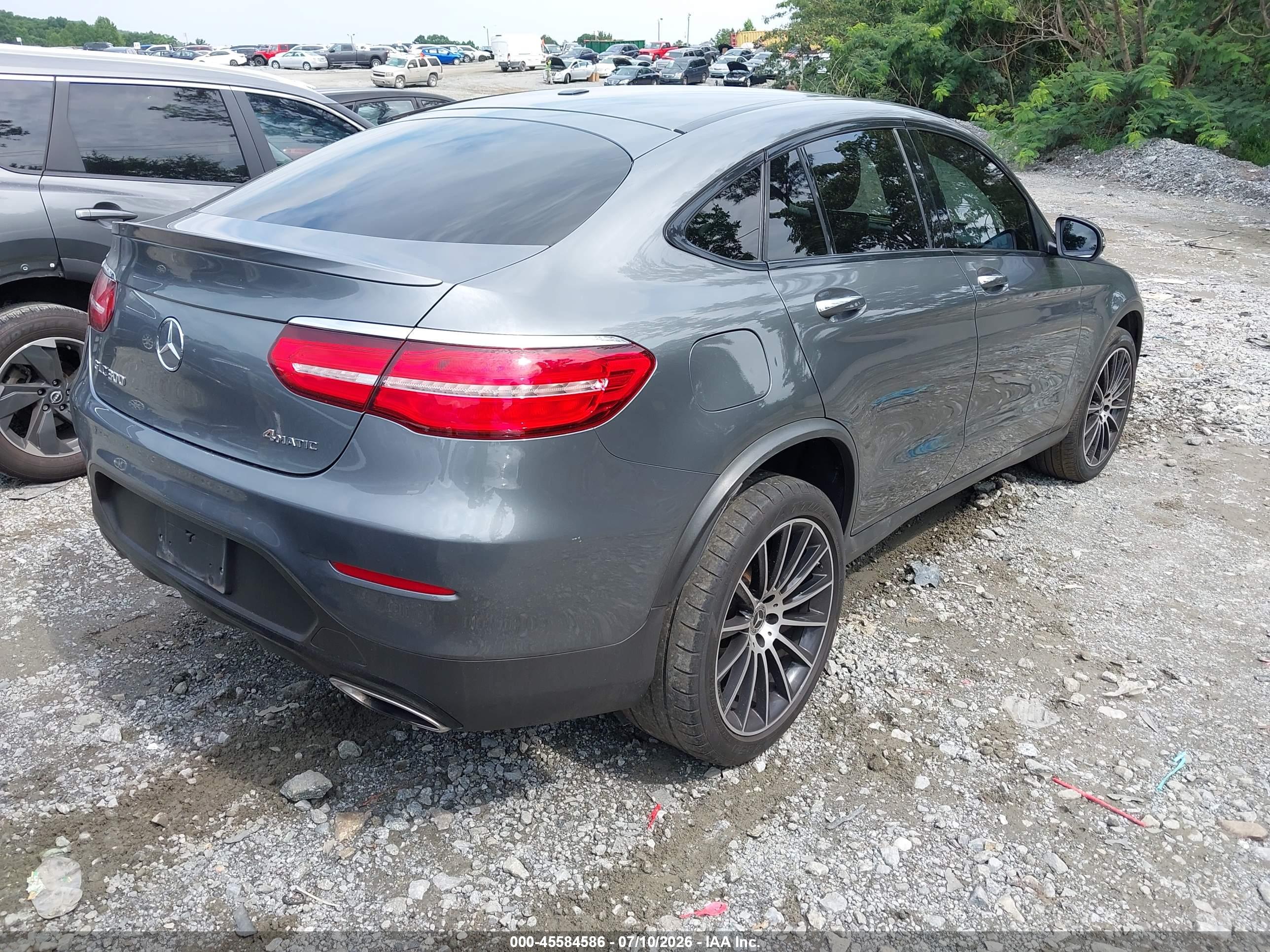 2019 MERCEDES-BENZ GLC 300 COUPE 4MATIC