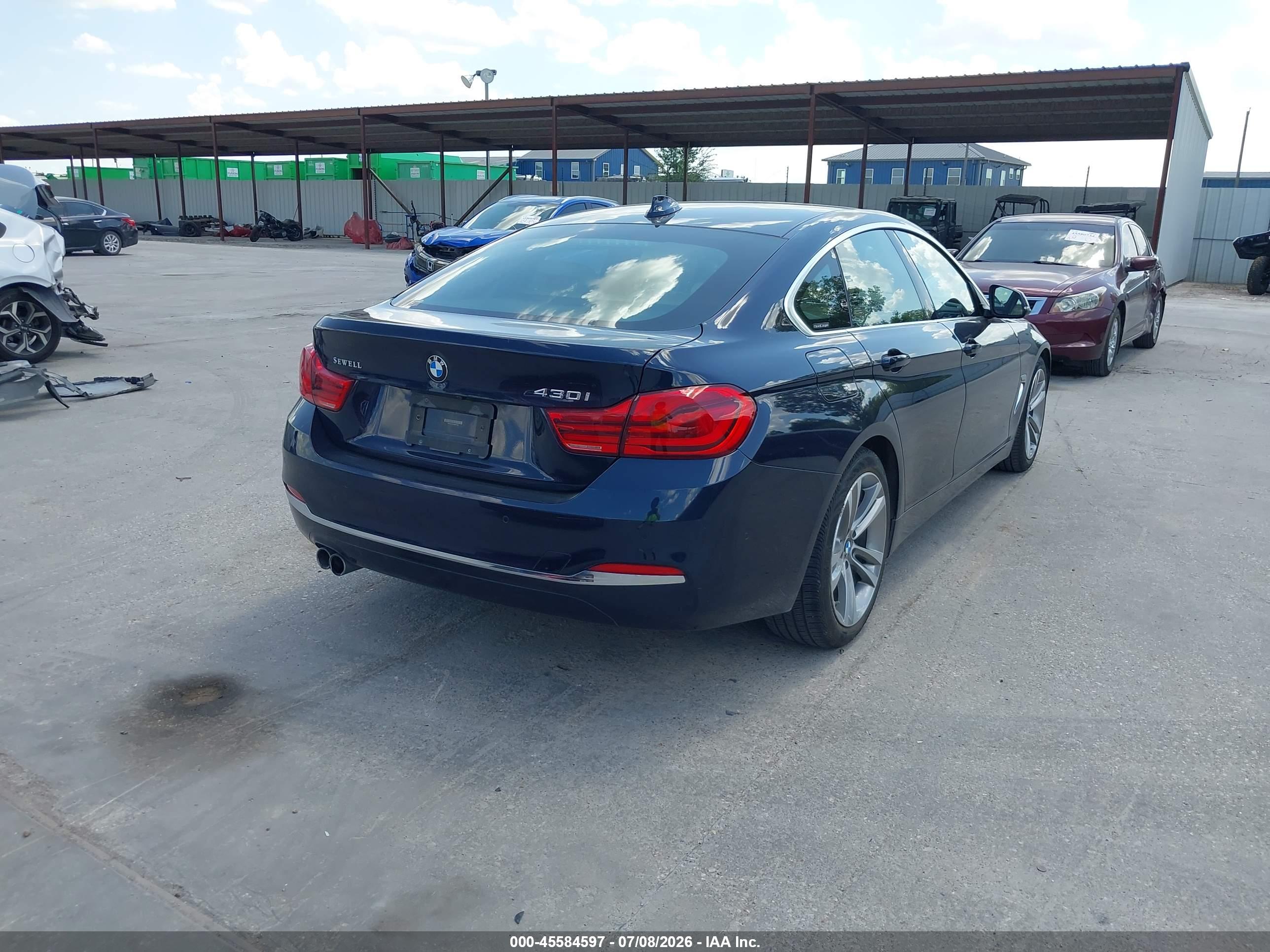 2019 BMW 430I GRAN COUPE