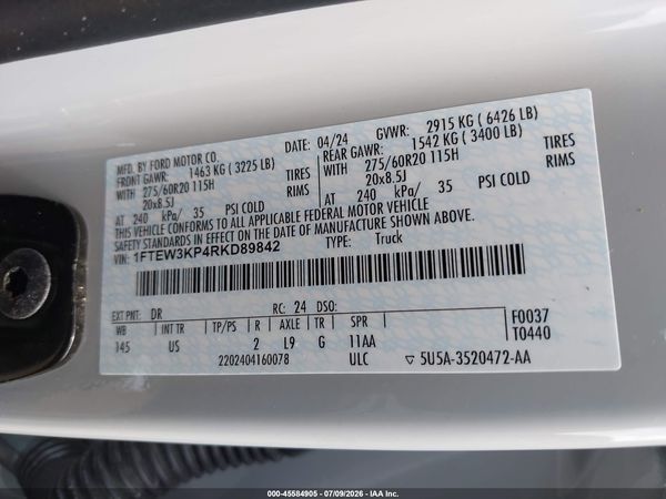 2024 FORD F-150 XLT