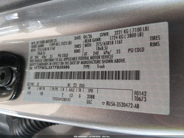 2026 FORD F-150 XLT