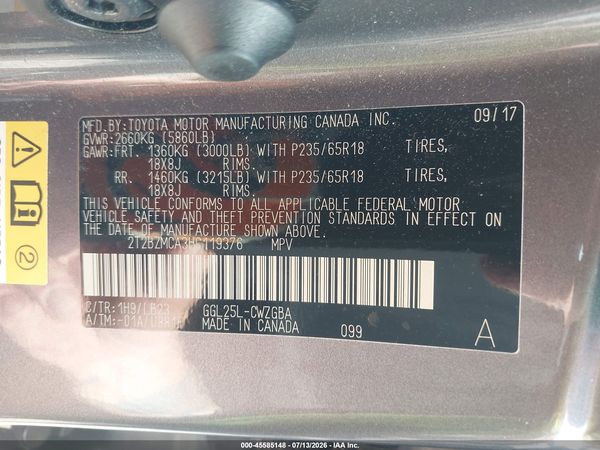 2017 LEXUS RX 350