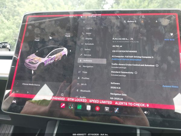 2019 TESLA MODEL 3