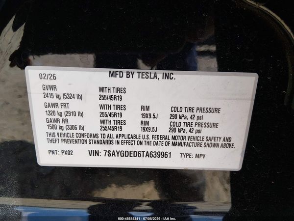 2026 TESLA MODEL Y