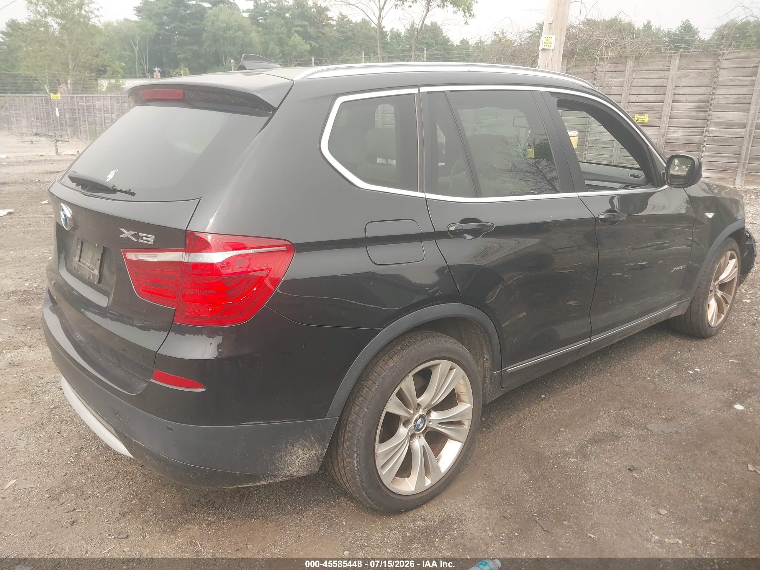 2013 BMW X3 XDRIVE35I