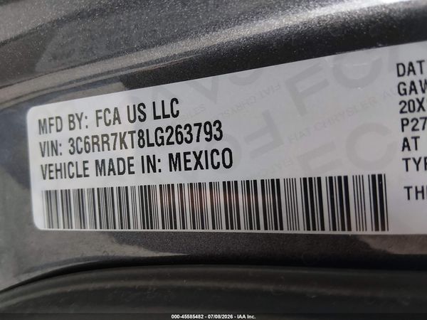 2020 RAM 1500 CLASSIC TRADESMAN  4X4 5'7 BOX