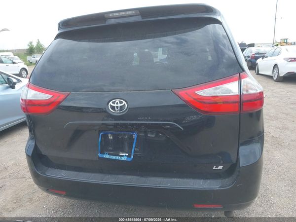 2016 TOYOTA SIENNA LE 8 PASSENGER