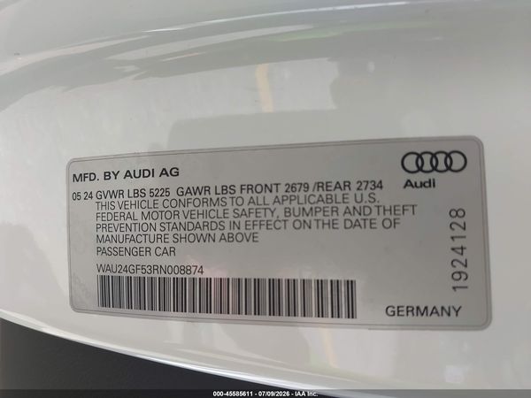 2024 AUDI S5 CABRIOLET