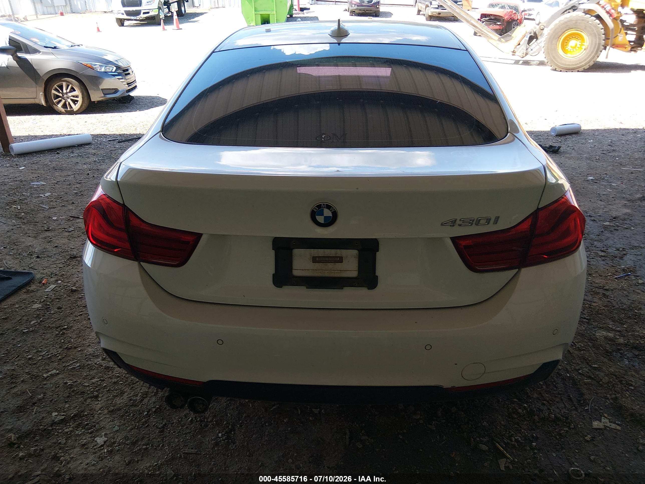 2018 BMW 430I GRAN COUPE
