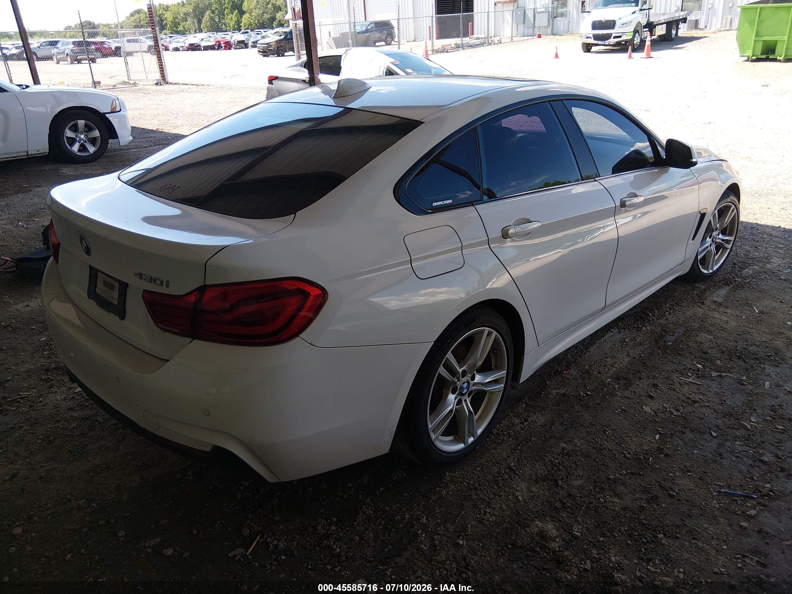 2018 BMW 430I GRAN COUPE