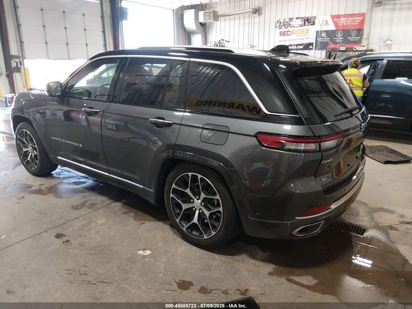 2022 JEEP GRAND CHEROKEE 4XE SUMMIT RESERVE 4X4