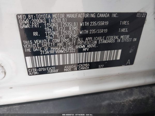 2022 TOYOTA RAV4 XLE PREMIUM