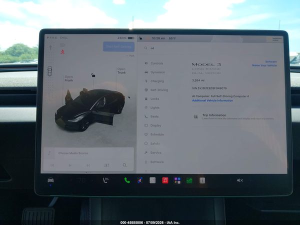 2025 TESLA MODEL 3
