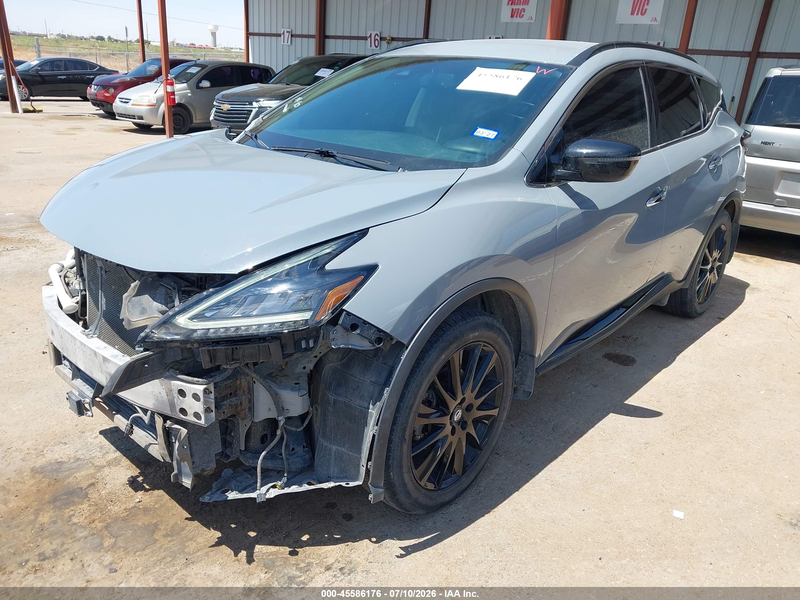 2022 NISSAN MURANO SV INTELLIGENT AWD — I2