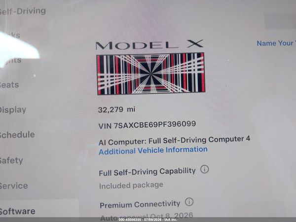 2023 TESLA MODEL X