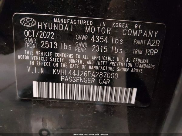 2023 HYUNDAI SONATA SEL PLUS