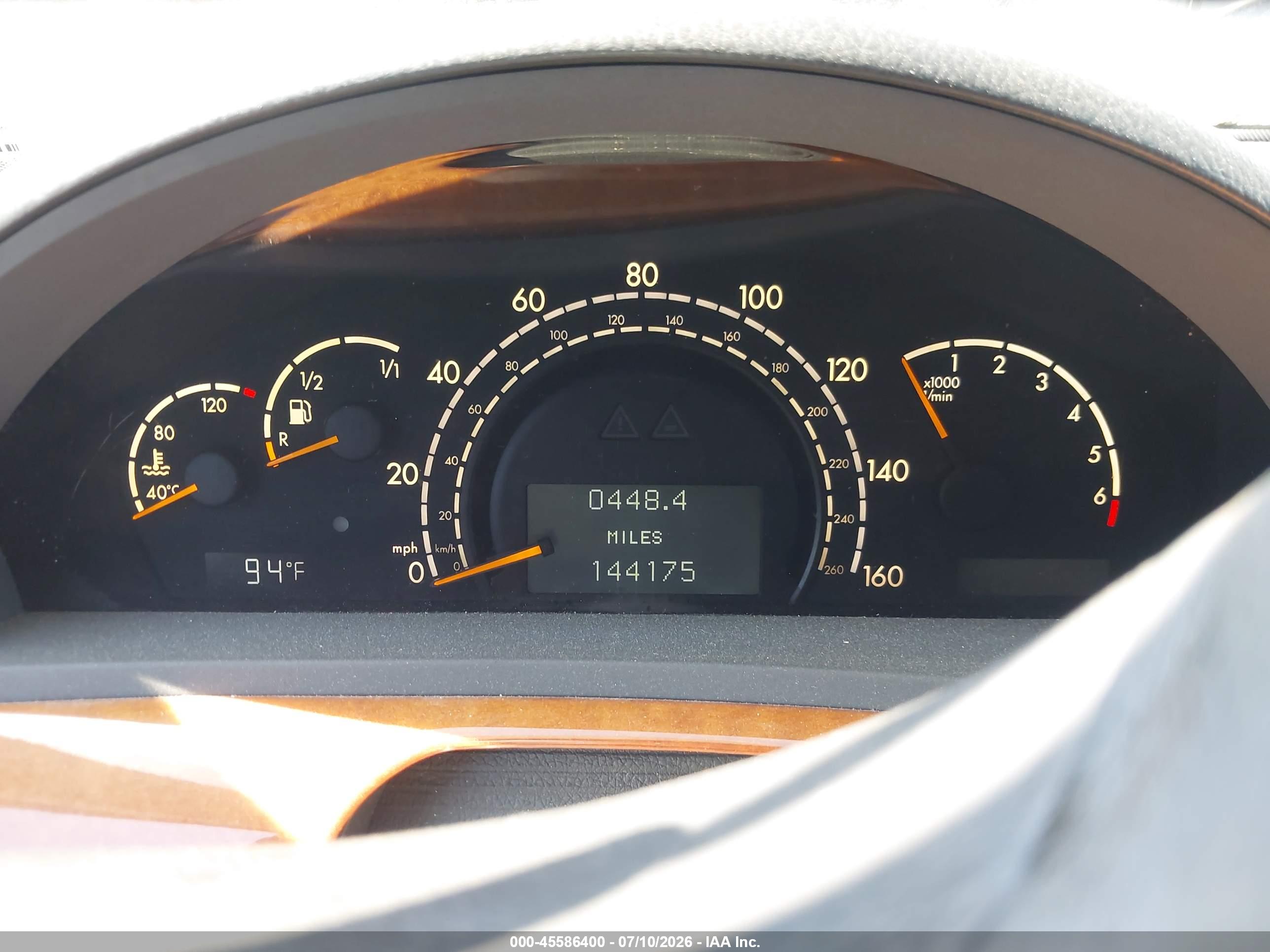 2003 MERCEDES-BENZ S 430 S430