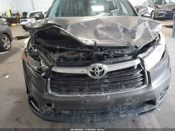2016 TOYOTA HIGHLANDER XLE