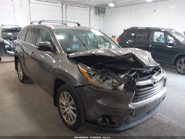 2016 TOYOTA HIGHLANDER XLE