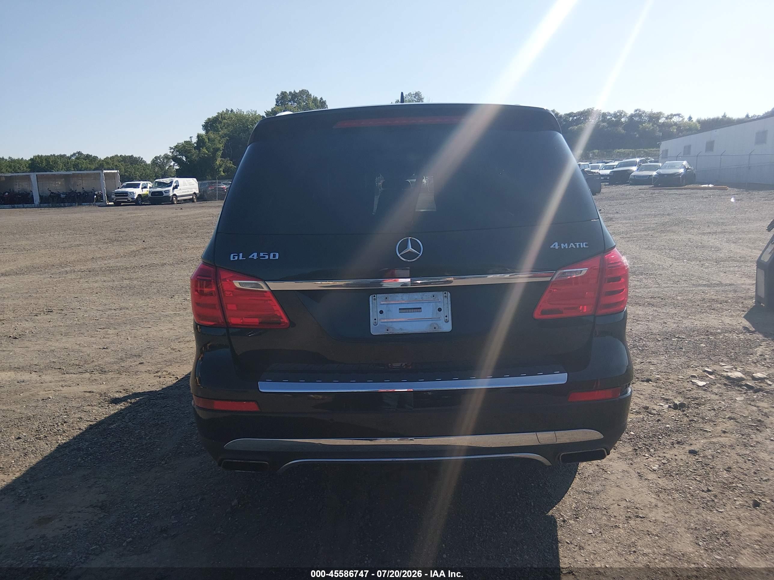 2014 MERCEDES-BENZ GL 450 4MATIC