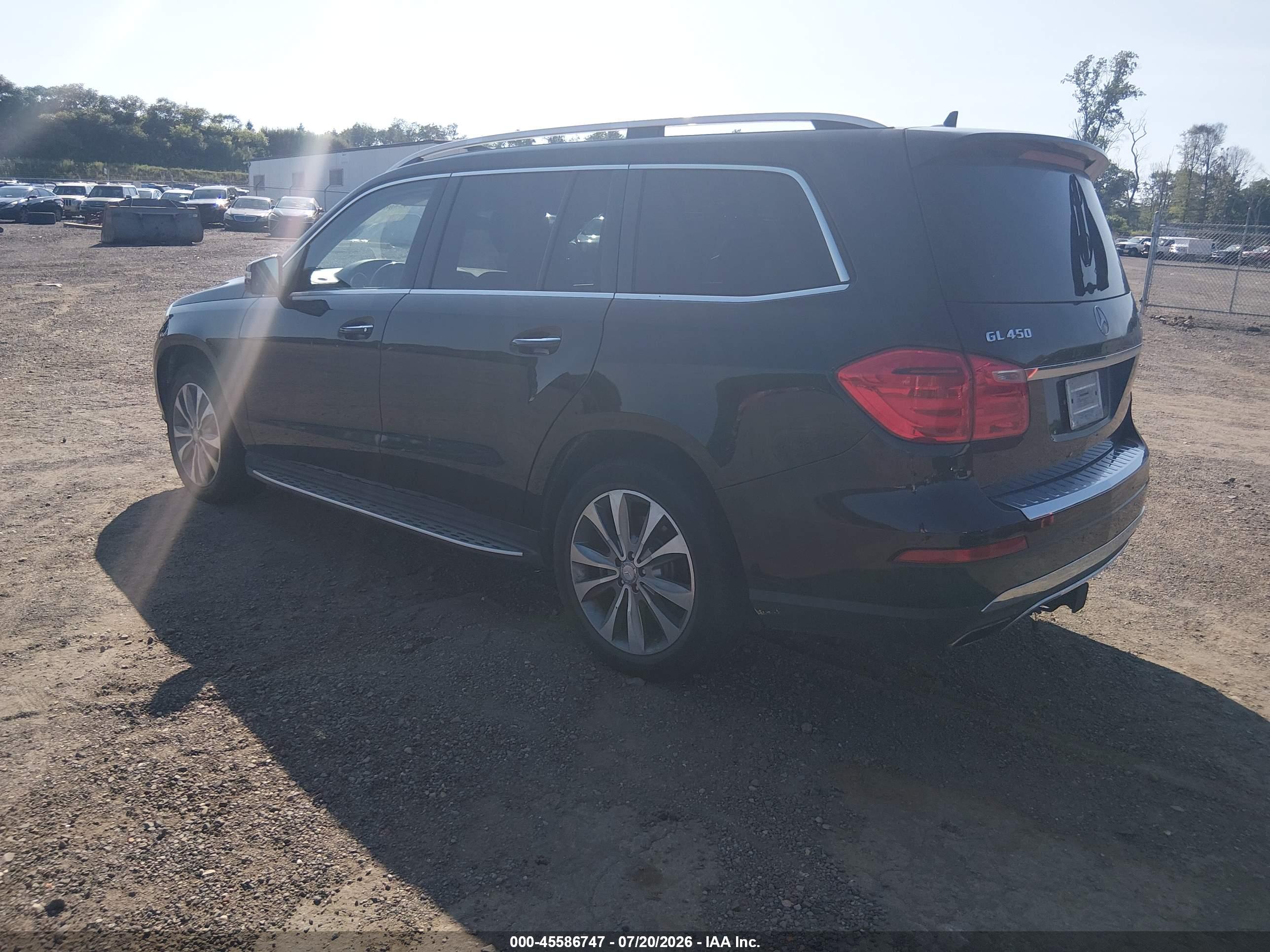 2014 MERCEDES-BENZ GL 450 4MATIC