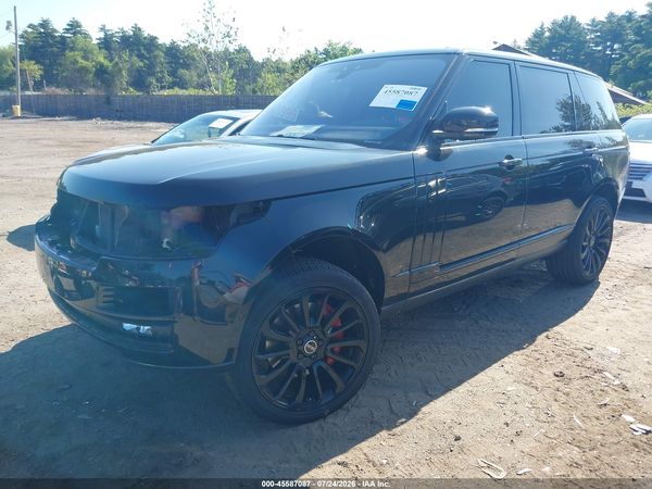 2017 LAND ROVER RANGE ROVER 5.0L V8 SUPERCHARGED