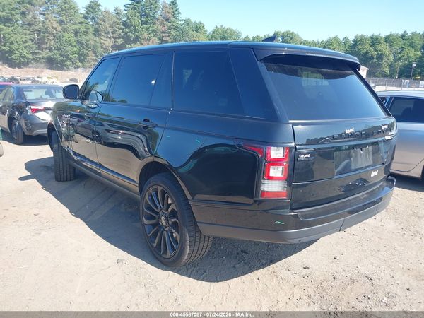 2017 LAND ROVER RANGE ROVER 5.0L V8 SUPERCHARGED